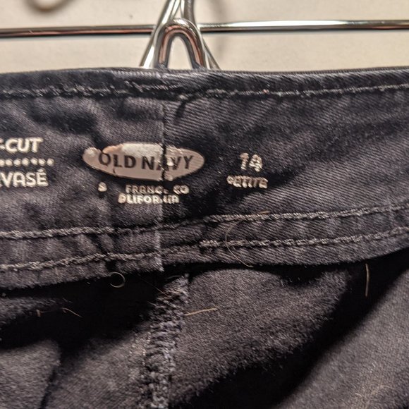 Old Navy Pants & Jumpsuits Black Khaki Pants Poshmark